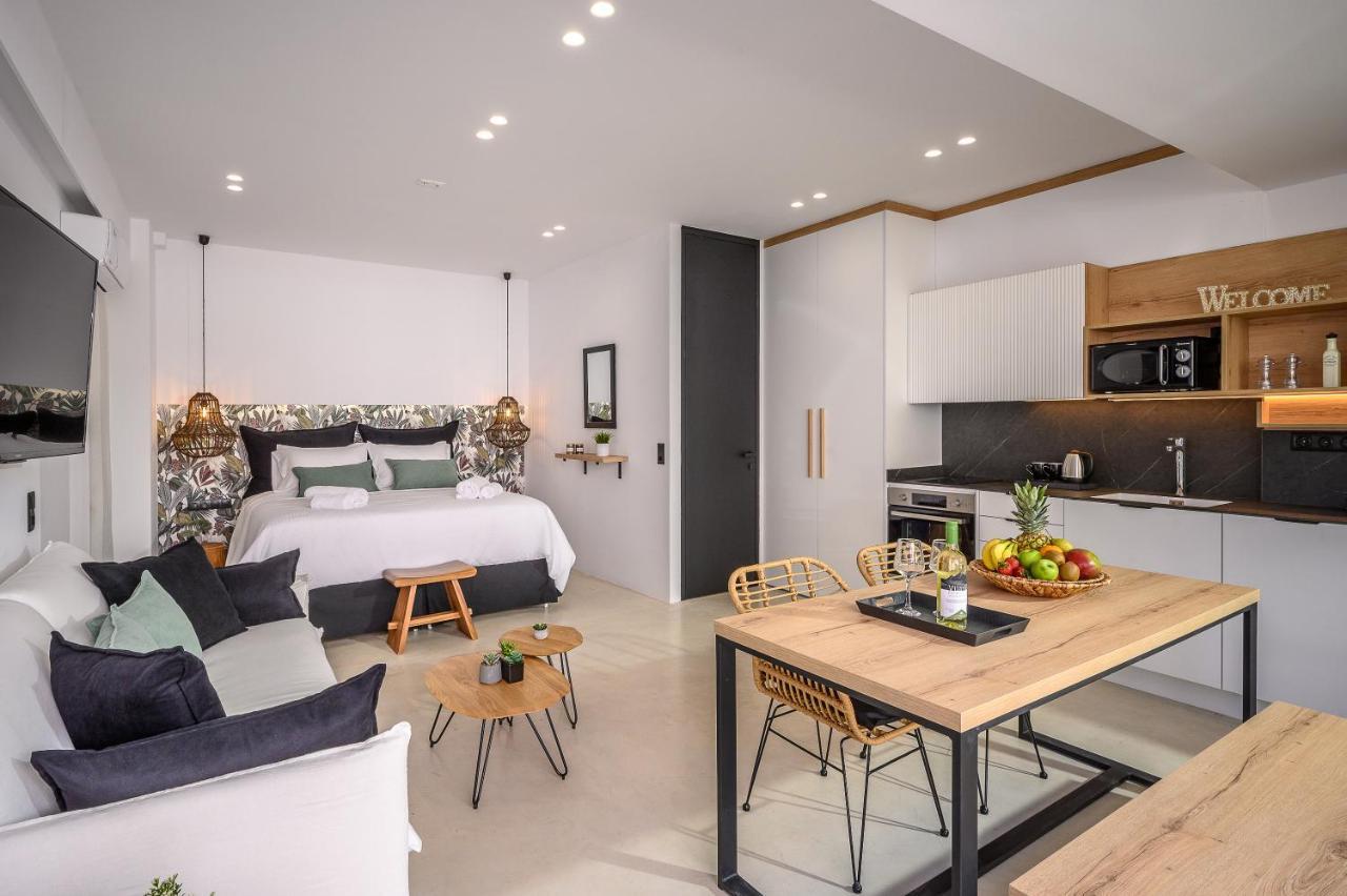 Talise I Modern & Luxury Suite Just 2 Minutes From The Beach Stalida エクステリア 写真